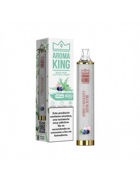 Aroma King Q Bar Blue Razz Cotton Candy 20mg