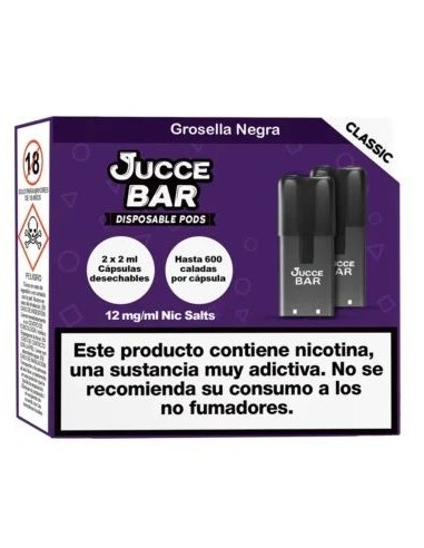 Jucce Bar Grosella Negra 12mg