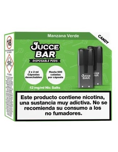 Jucce Bar Manzana Verde 12mg