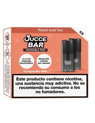 Jucce Bar Peach Iced Tea 12mg