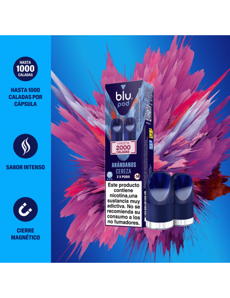 Myblu® Blu Pod Arandanos Cereza 2000