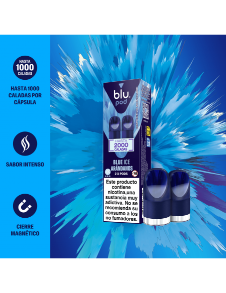 Myblu® Blu Pod Blue Ice 2000