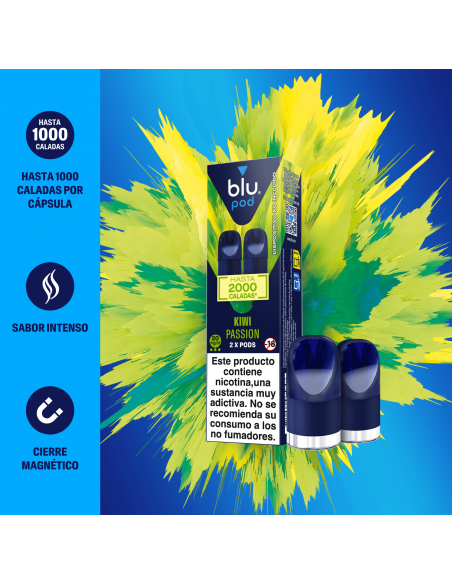 Myblu® Blu Pod Kiwi Passion 2000