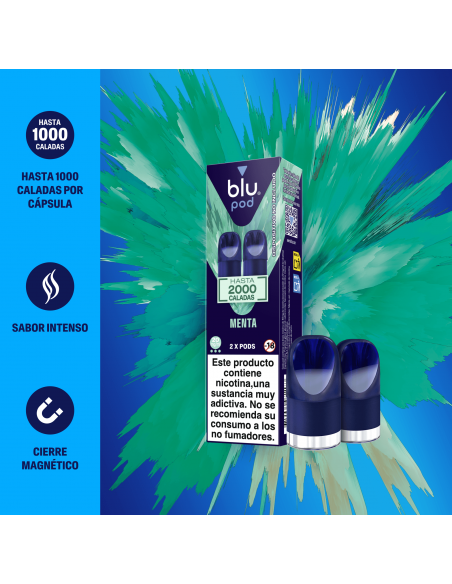 Myblu® Blu Pod Menta Ice 2000