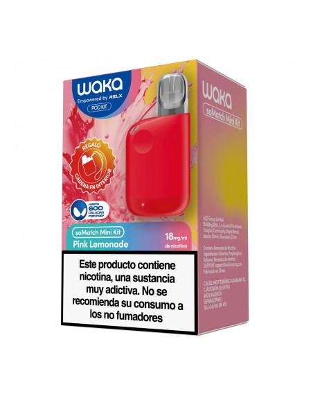 Waka soMatch Kit Pink Lemonade 18mg
