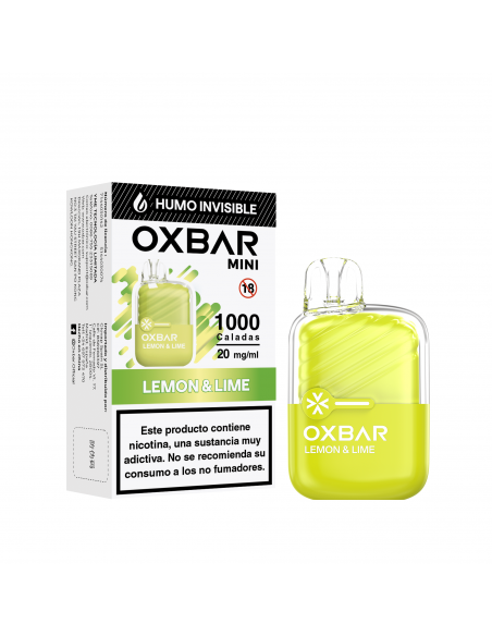 Oxbar Lemon Lime Humo Invisible 20mg