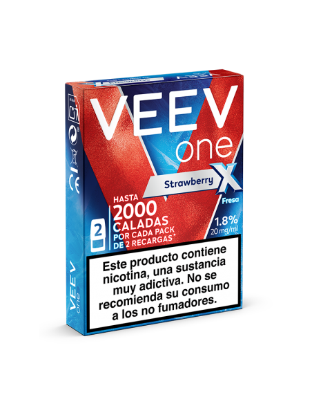 Veev One Strawberry 2 Capsulas