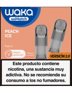 Waka soMatch Mini Pod Peach Ice 18mg 2u.