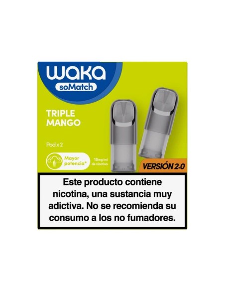 Waka soMatch Mini Pod Triple Mango 18mg 2u.