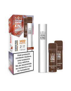 Aroma King Starter Pack Grosella Negra Helada X2 Capsulas...