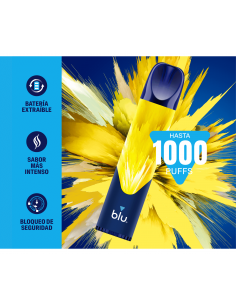 Blu Bar Banana Ice 1000